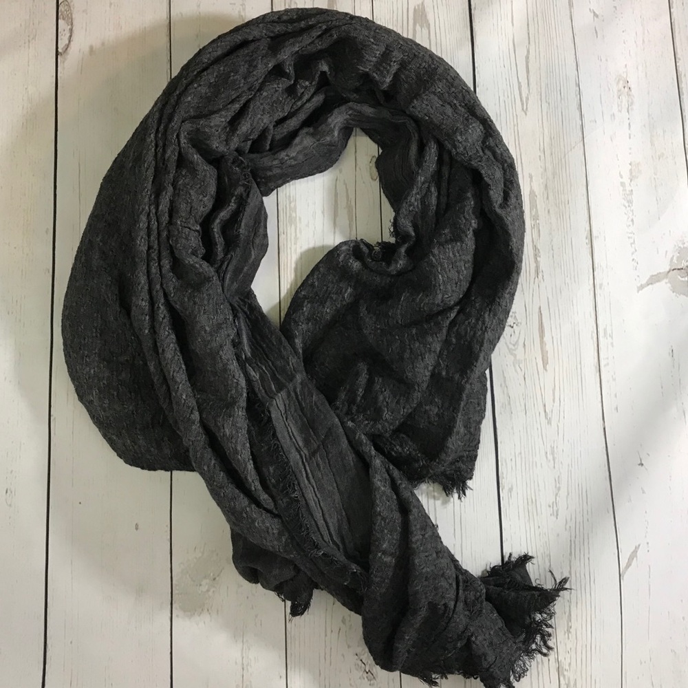 Charcoal Lightweight Scarf